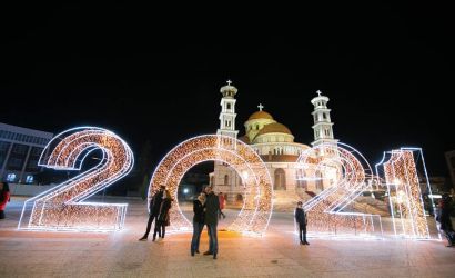 Atmosferë festive në Korçë