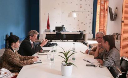 Ambasadori i Sllovenisë në Shqipëri viziton Bashkinë Korçë