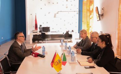 Vizita e Ambasadorit të Republikës së Italisë në Shqipëri, në Bashkinë Korçë