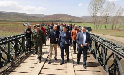 Urë e re "bailey" për banorët e Voskopit