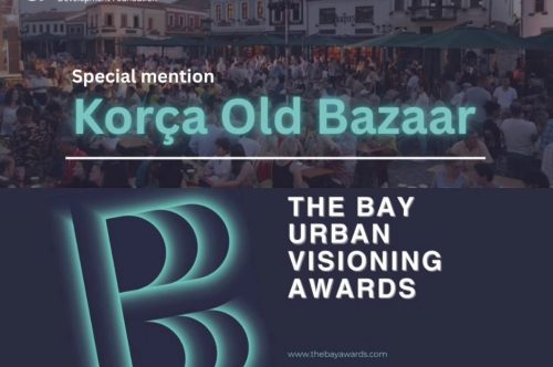 Pazari i Vjetër i Korçës vlerësohet ndërkombëtarisht nga The Bay Awards Bilbao