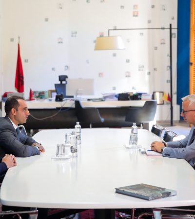 Ambasadori i Palestinës në Shqipëri, z. Sami Mhanna viziton Bashkinë Korçë