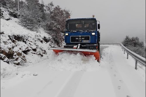 Situata e rreshjeve të dëborës në Bashkinë Korçë