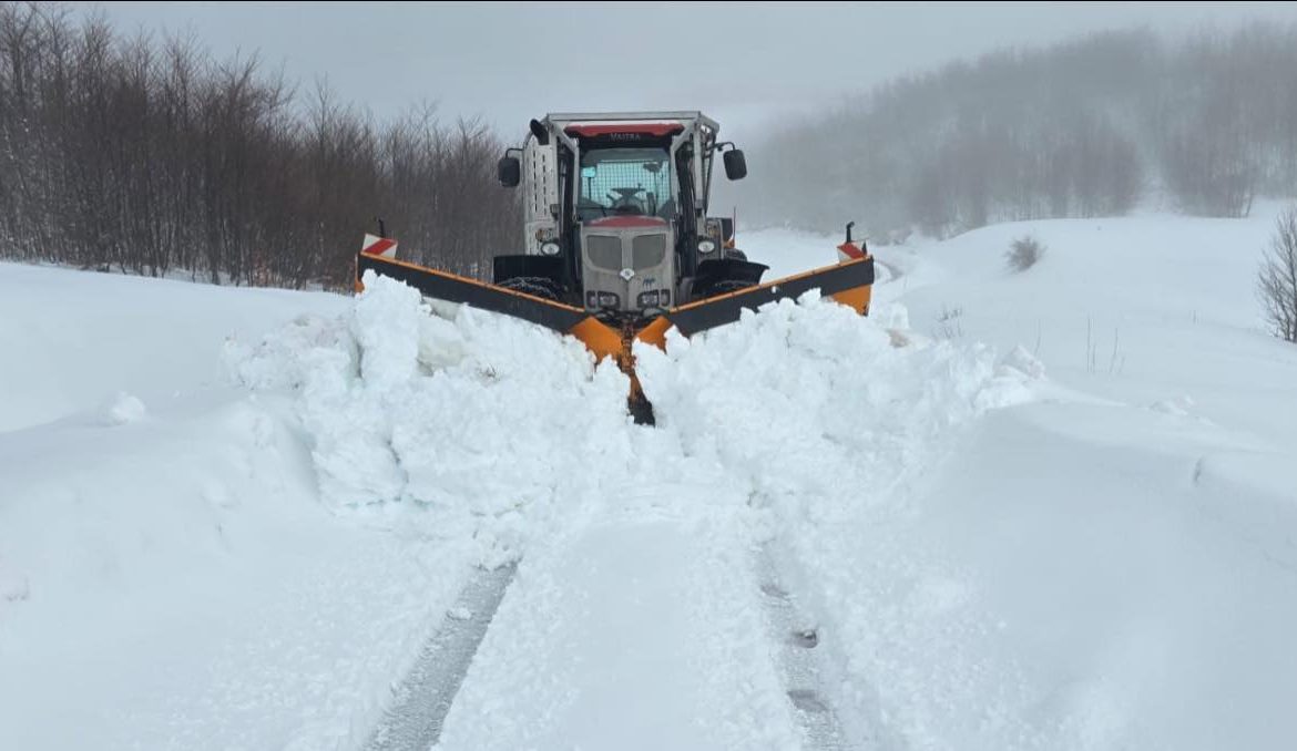 Situata e rreshjeve të dëborës