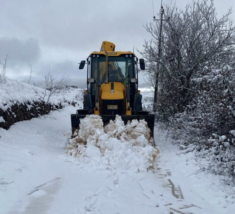 Pastrimi i borës në Panarit dhe Gjonomadh