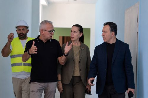 Shkolla e re 9-vjeçare “Sotir Gurra” është gati për nxënësit e Korçës