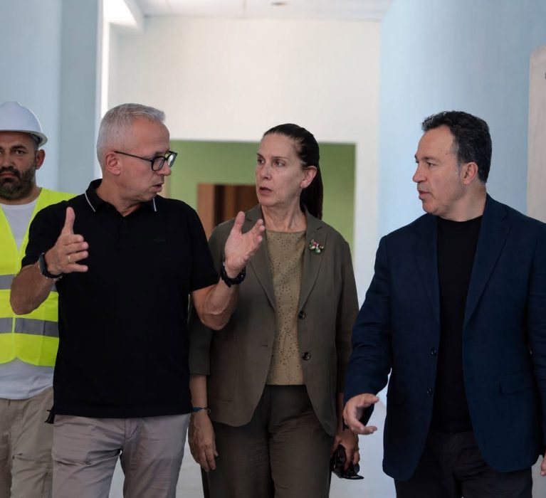 Shkolla e re 9-vjeçare “Sotir Gurra” është gati për nxënësit e Korçës