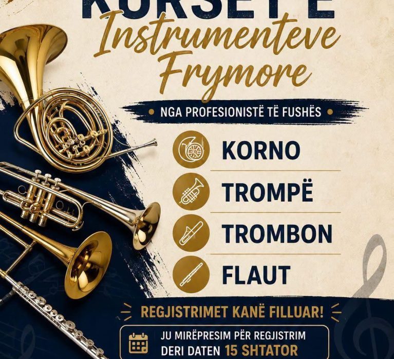 Kurse të instrumenteve frymore për të rinjtë