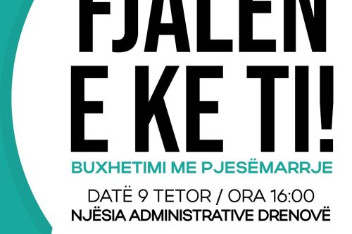 “Buxhetimet me Pjesëmarrje” në Njësinë Administrative Drenovë