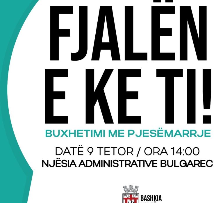 “Buxhetimet me Pjesëmarrje” në Njësinë Administrative Bulgarec